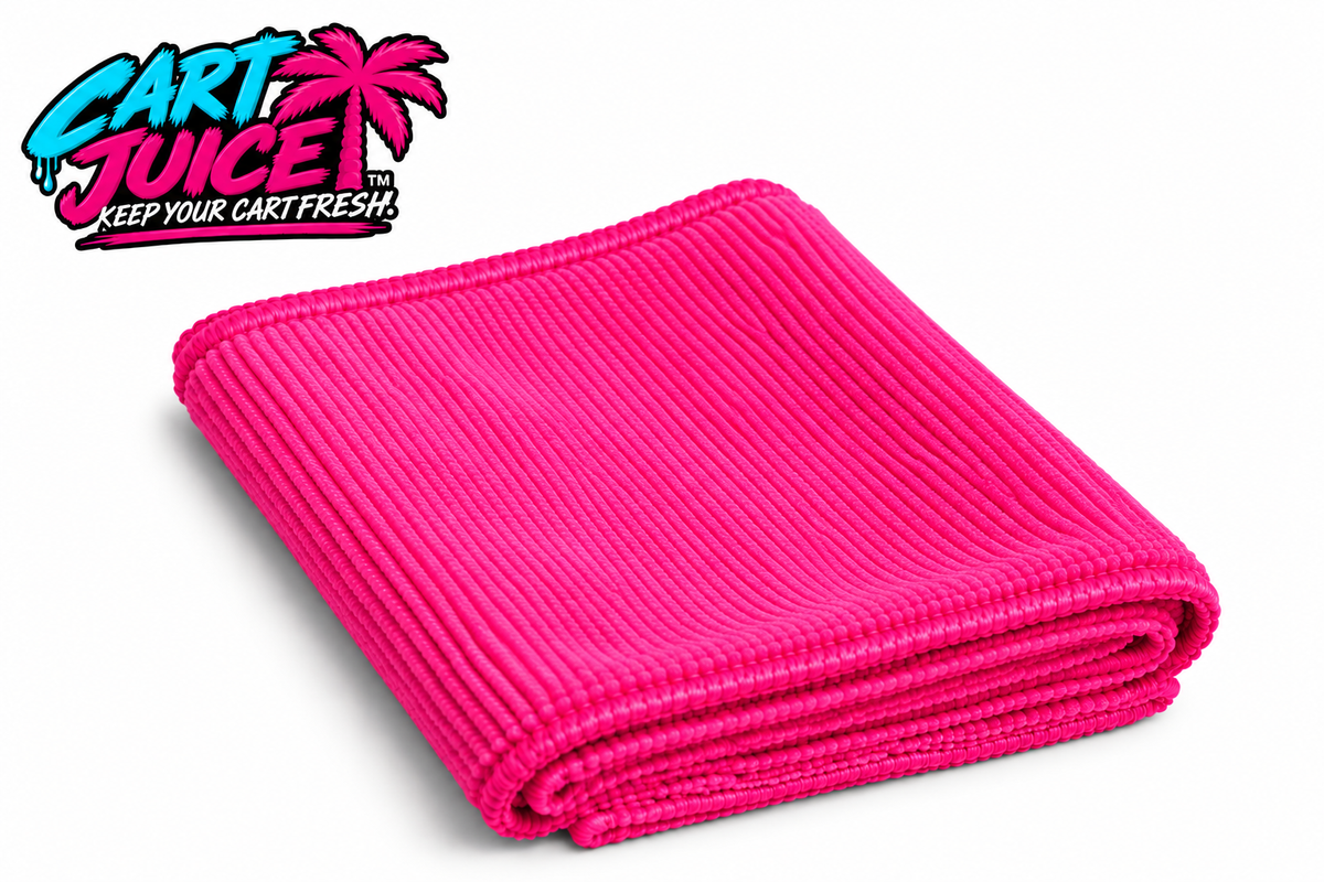 Cart Juice Pink Microfiber Towel